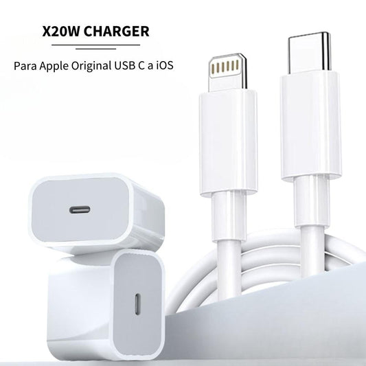 X2OWCharger: Para Apple Original USB C a iOS.